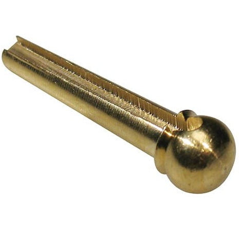 Pick Boy Brass Acoustic Guitar Bridge Pin Set With Extractor