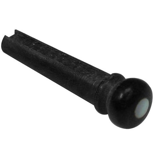 Pick Boy Ebony Acoustic Guitar Bridge Pin Set With Extractor