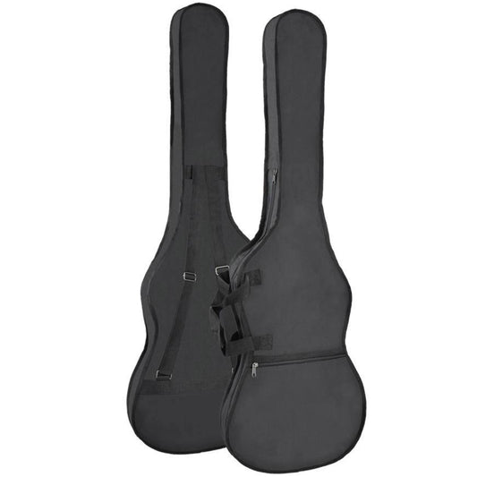 Electric Bass Guitar Gig Bag With Large Pocket - Black B-00