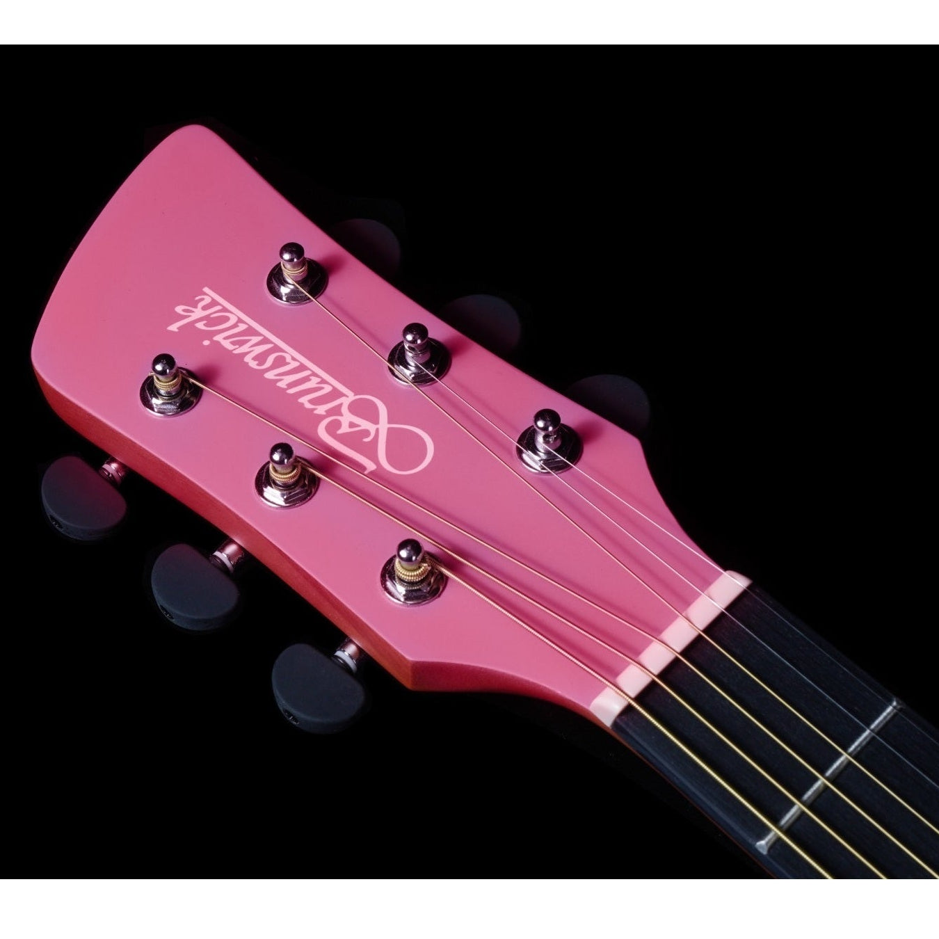 Brunswick Acoustic Guitar Grand Auditorium Cutaway Baby Pink BF100BPK