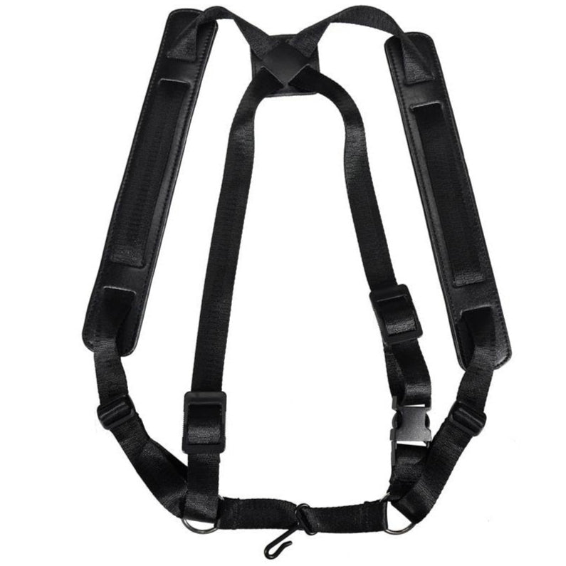 Boston Luxury Padded Saxophone Harness - SRH-50-BK