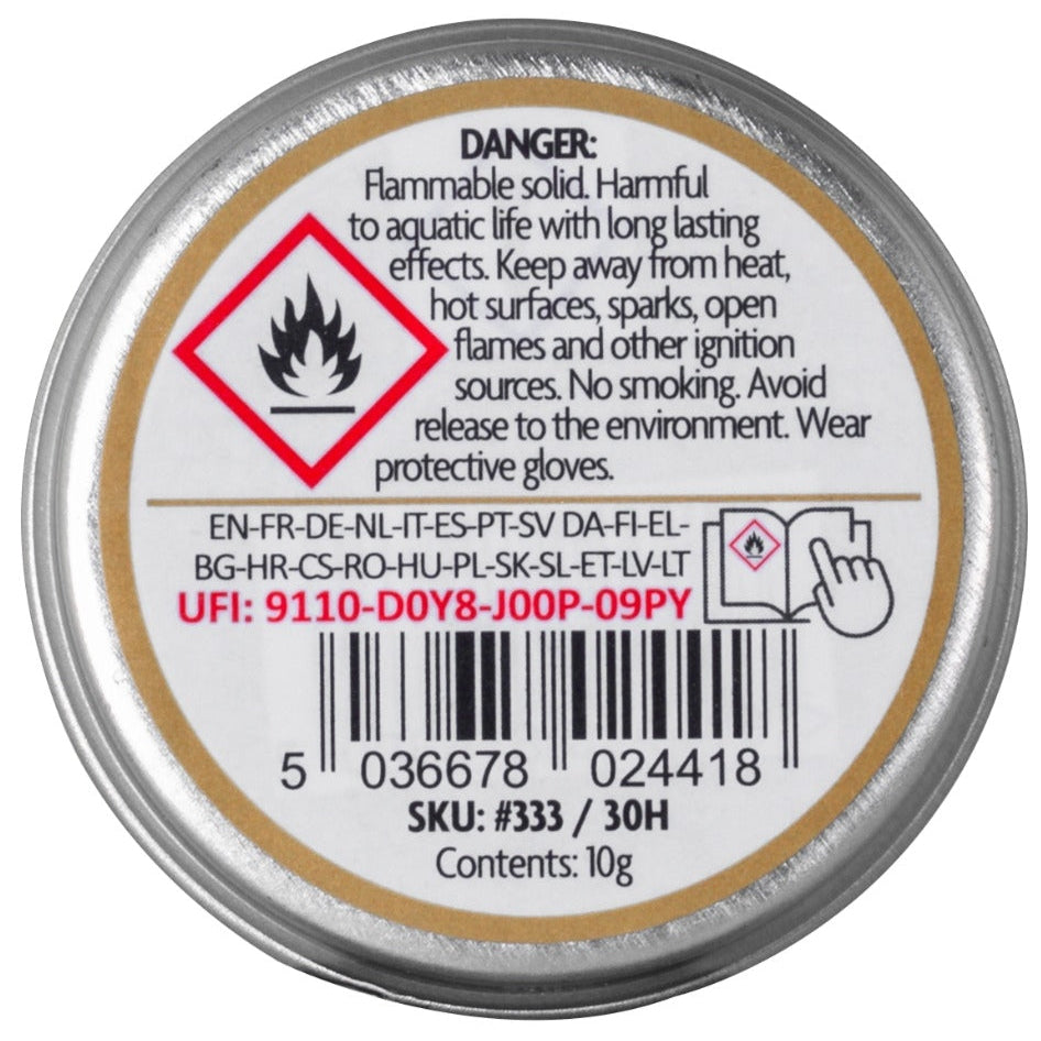 Hidersine Peg Paste Hiderpaste 30H Tin