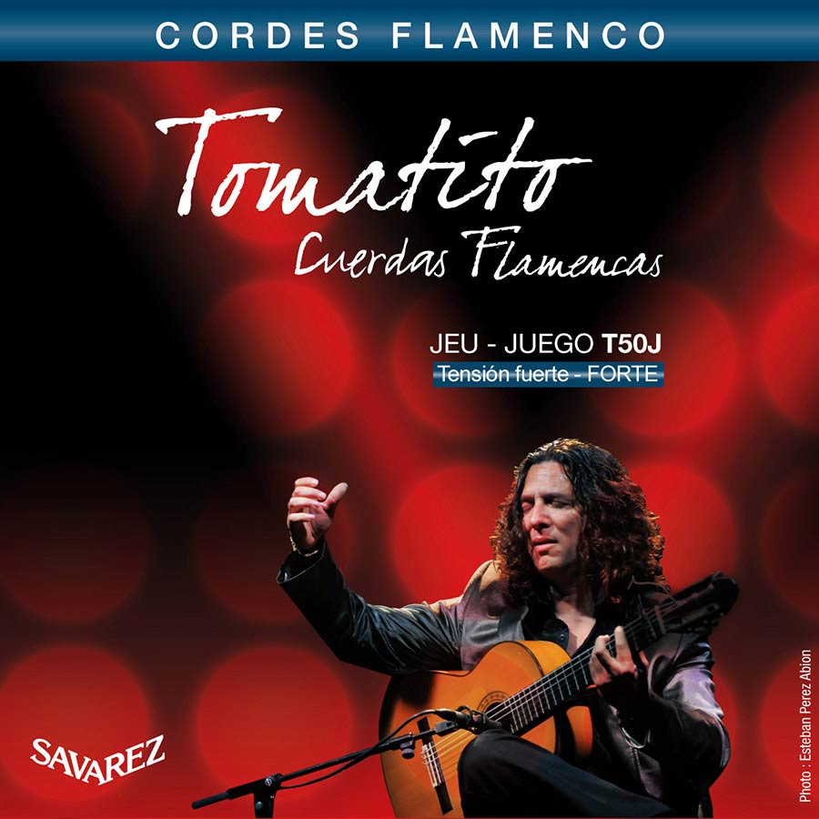 Flamenco Guitar String Set Tomatito Signature Hard Tension T50J