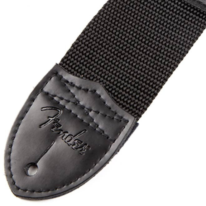 Fender Guitar Strap Pick Pocket Black & Red Logo