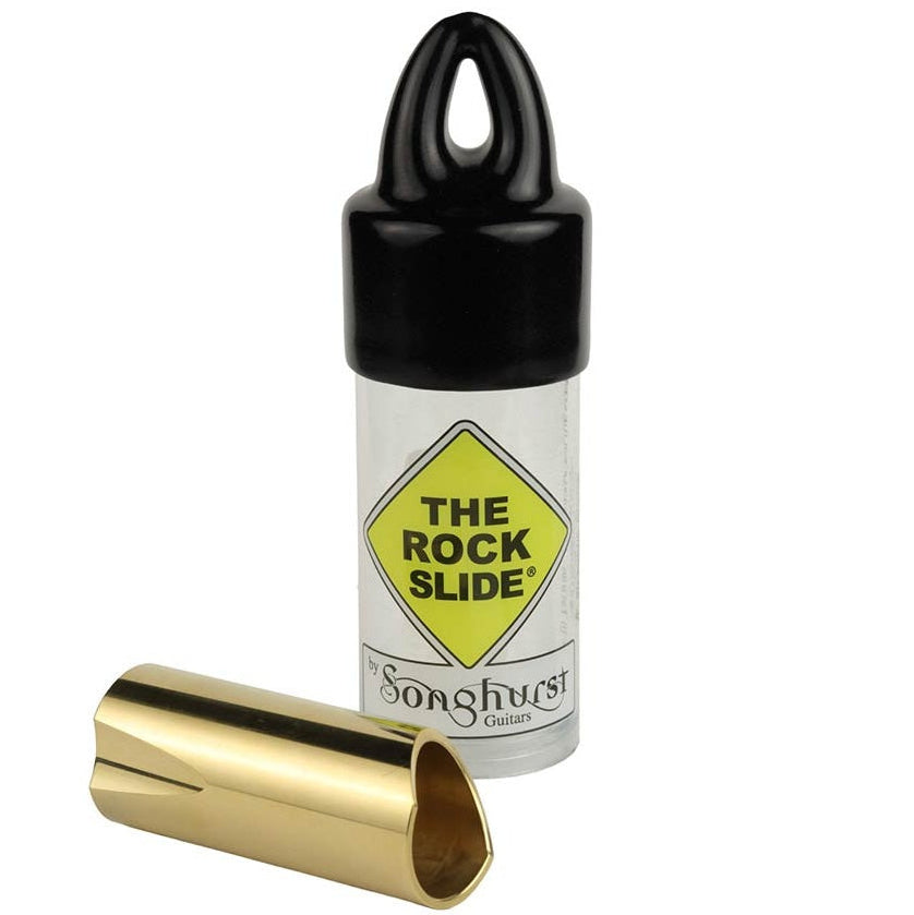 Rock Guitar Slide Polished Brass Extra Large