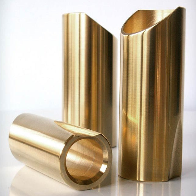 Rock Guitar Slide Polished Brass Extra Large