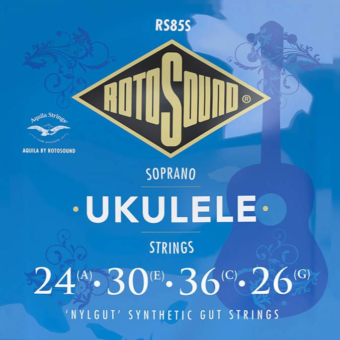 Rotosound Soprano Ukulele String Set Aquila Nylgut RS85S