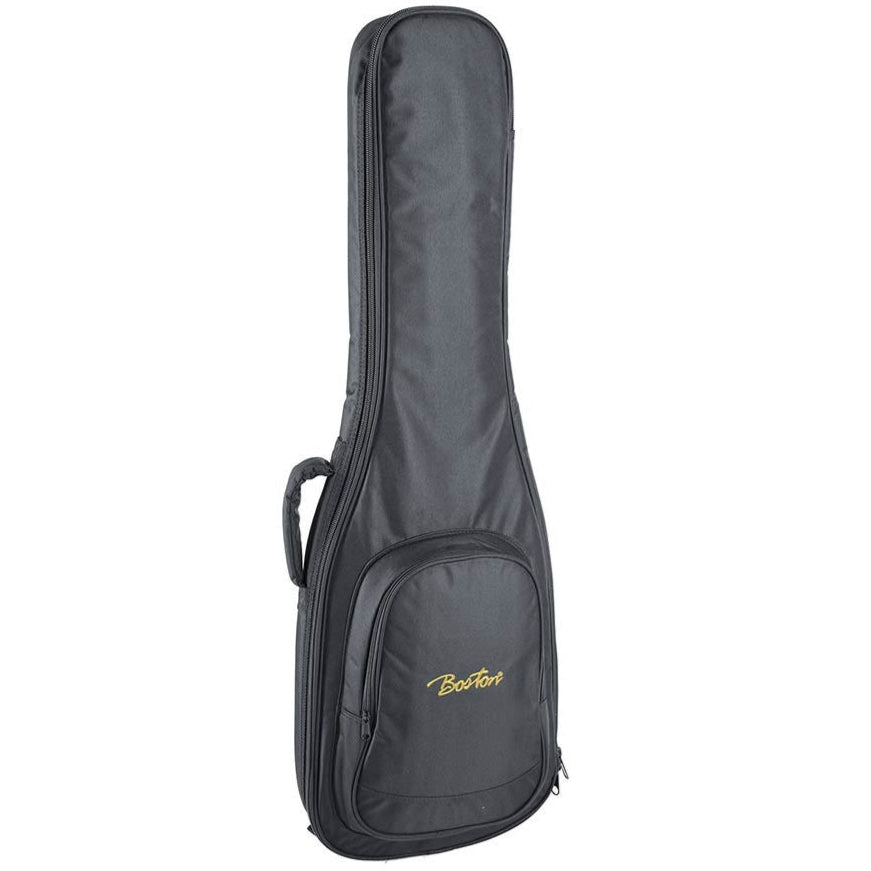 Electric Guitar Padded Gig Bag With Large Pocket - Black