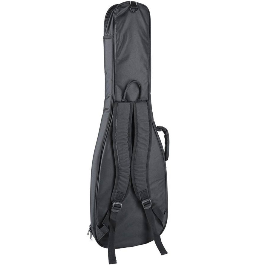 Electric Guitar Padded Gig Bag With Large Pocket - Black