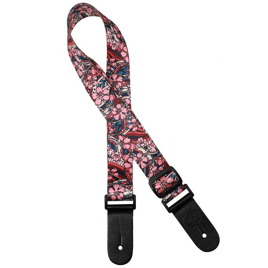 Gaucho Ukulele Strap With Leather Ends GSTU-80-LI