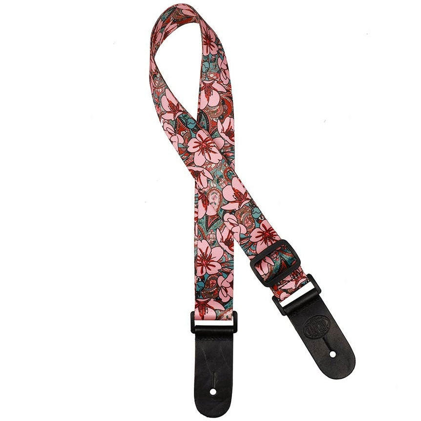 Gaucho Ukulele Strap With Leather Ends GSTU-80-PK