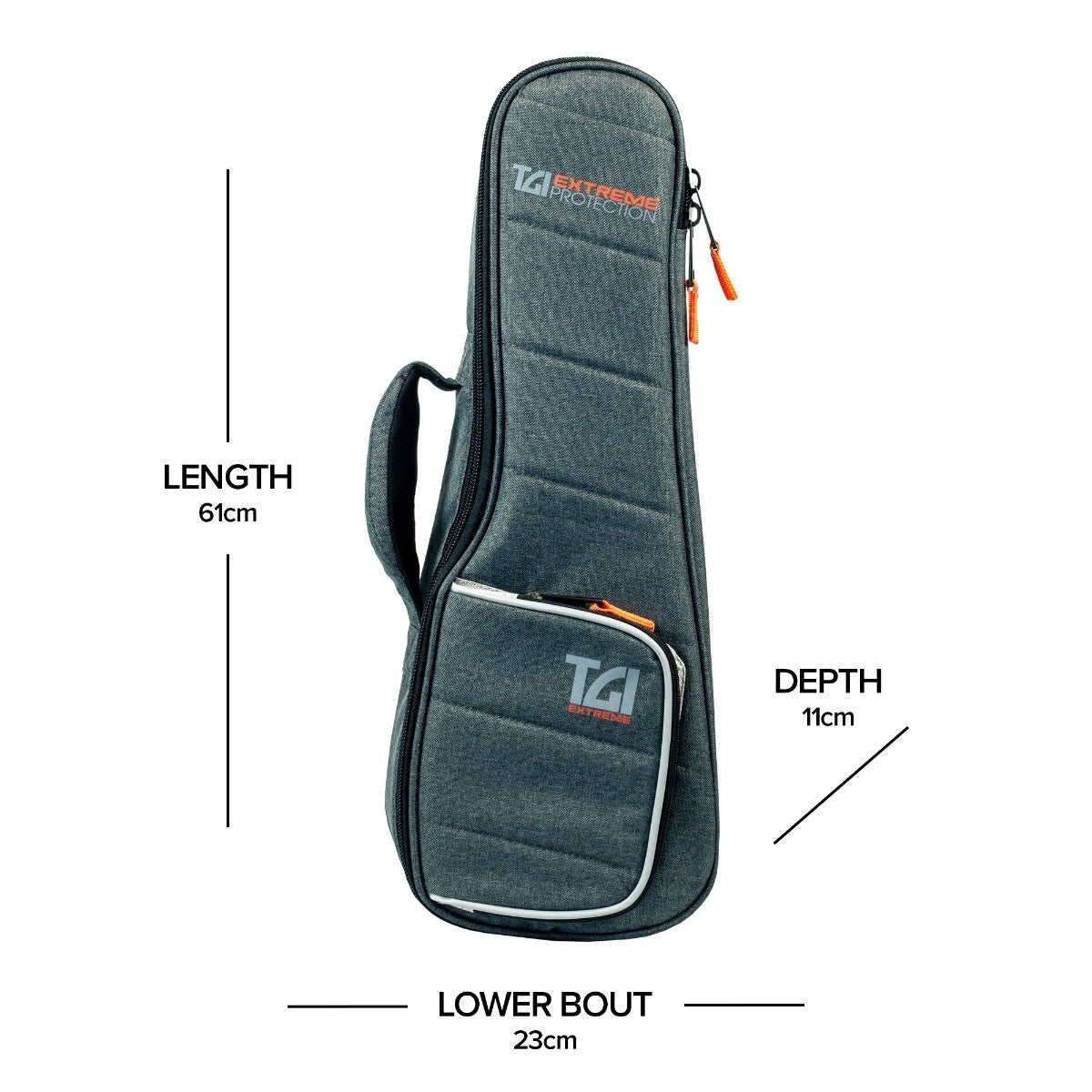 TGI Extreme Series Soprano Ukulele Padded Gig Bag