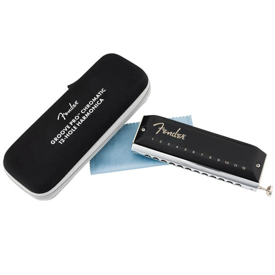 Fender Groove Pro Chromatic Harmonica - 12-Hole Key C
