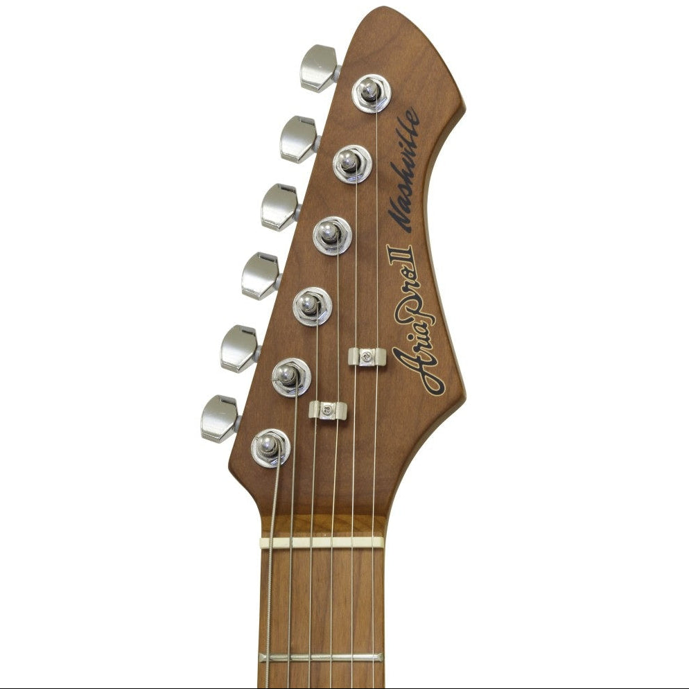 Aria Pro II Nashville Electric Guitar Turquoise Blue 615 MK2 TQBL