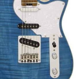 Aria Pro II Nashville Electric Guitar Turquoise Blue 615 MK2 TQBL