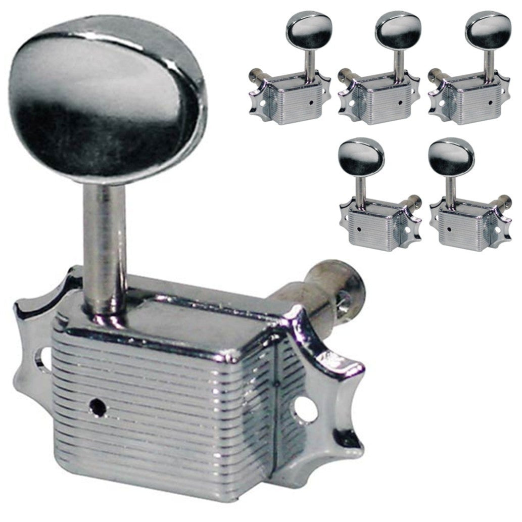 Boston Vintage Guitar Machine Tuning Head Set 3 Per Side