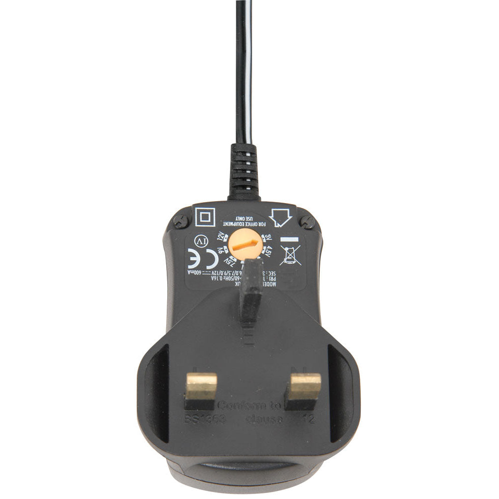 Universal Power Supply Adaptor 600mA Energy Efficient