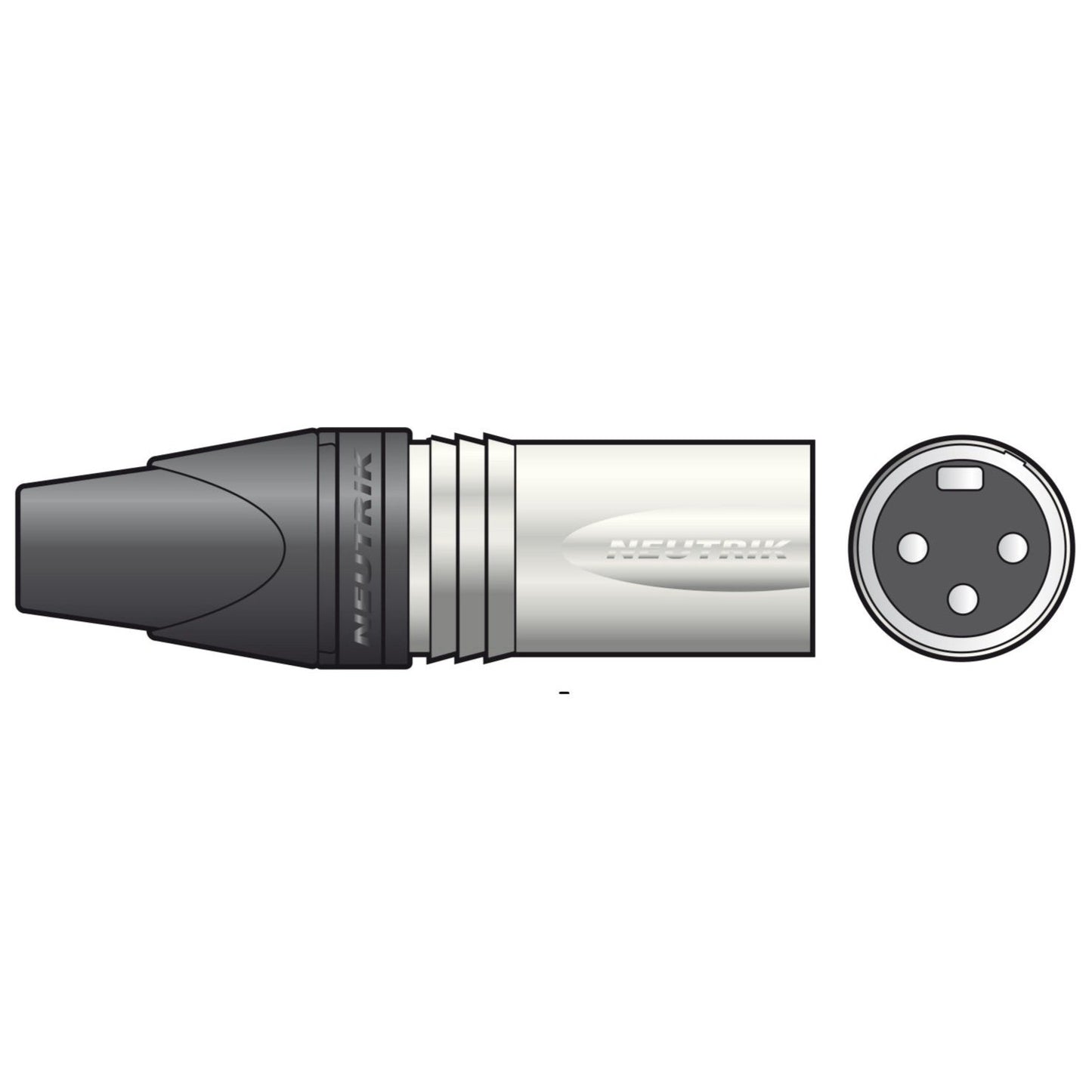 Neutrik XLR 3-Pole Male Line Connector MICROPHONE / LINE CABLES NC3MXX