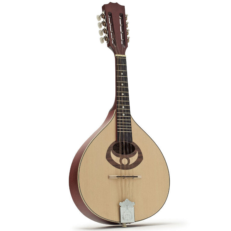 Ozark Flat Back Solid Spruce Mandolin Portuguese Style