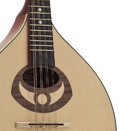 Ozark Flat Back Solid Spruce Mandolin Portuguese Style