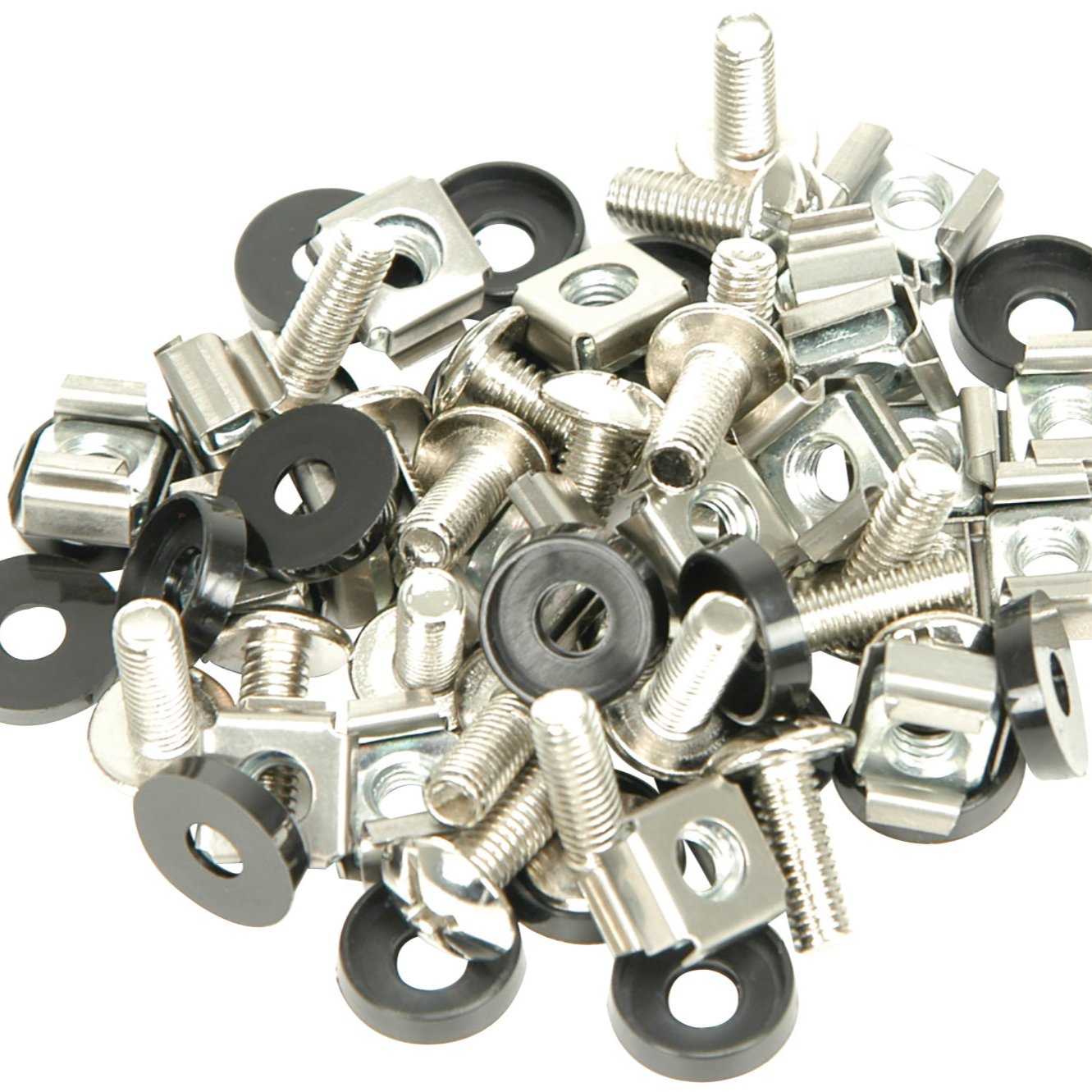 Rack Fixings Kit 19" Nuts Bolts & Washers 20 Pieces