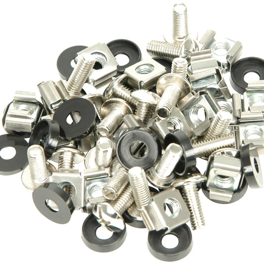 Rack Fixings Kit 19" Nuts Bolts & Washers 20 Pieces
