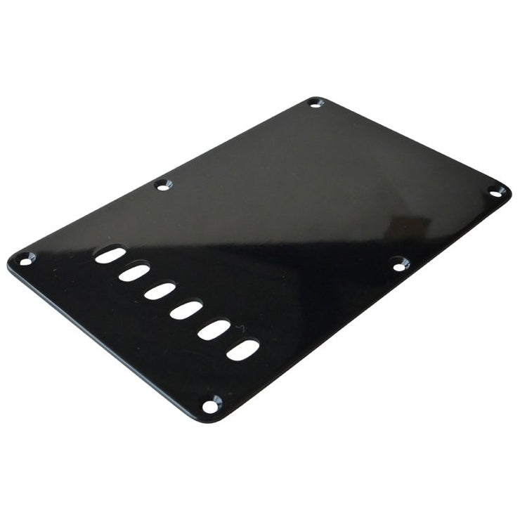 Stratocaster SC Backplate Rear Access Plate - Black