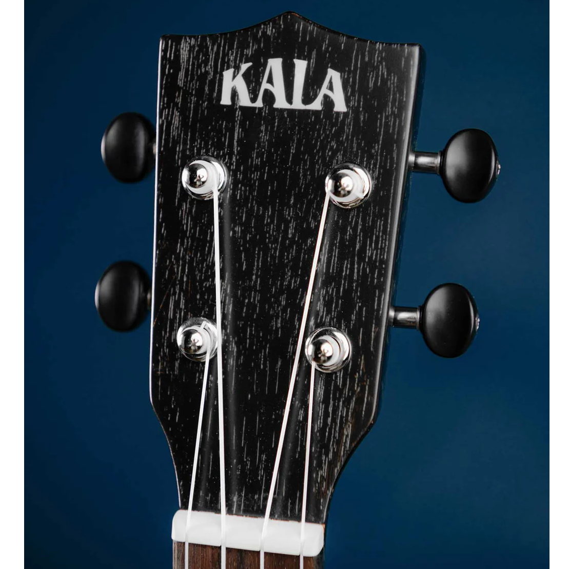 Kala Brand All Solid Salt & Pepper Doghair Mahogany Tenor Ukulele