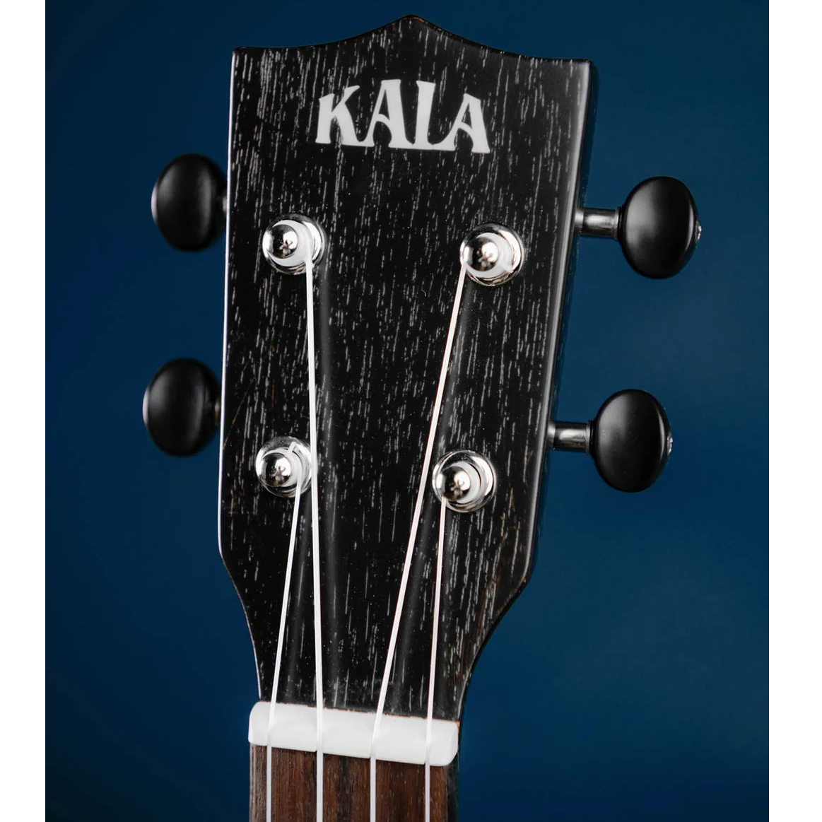 Kala Brand All Solid Salt & Pepper Doghair Mahogany Concert Ukulele