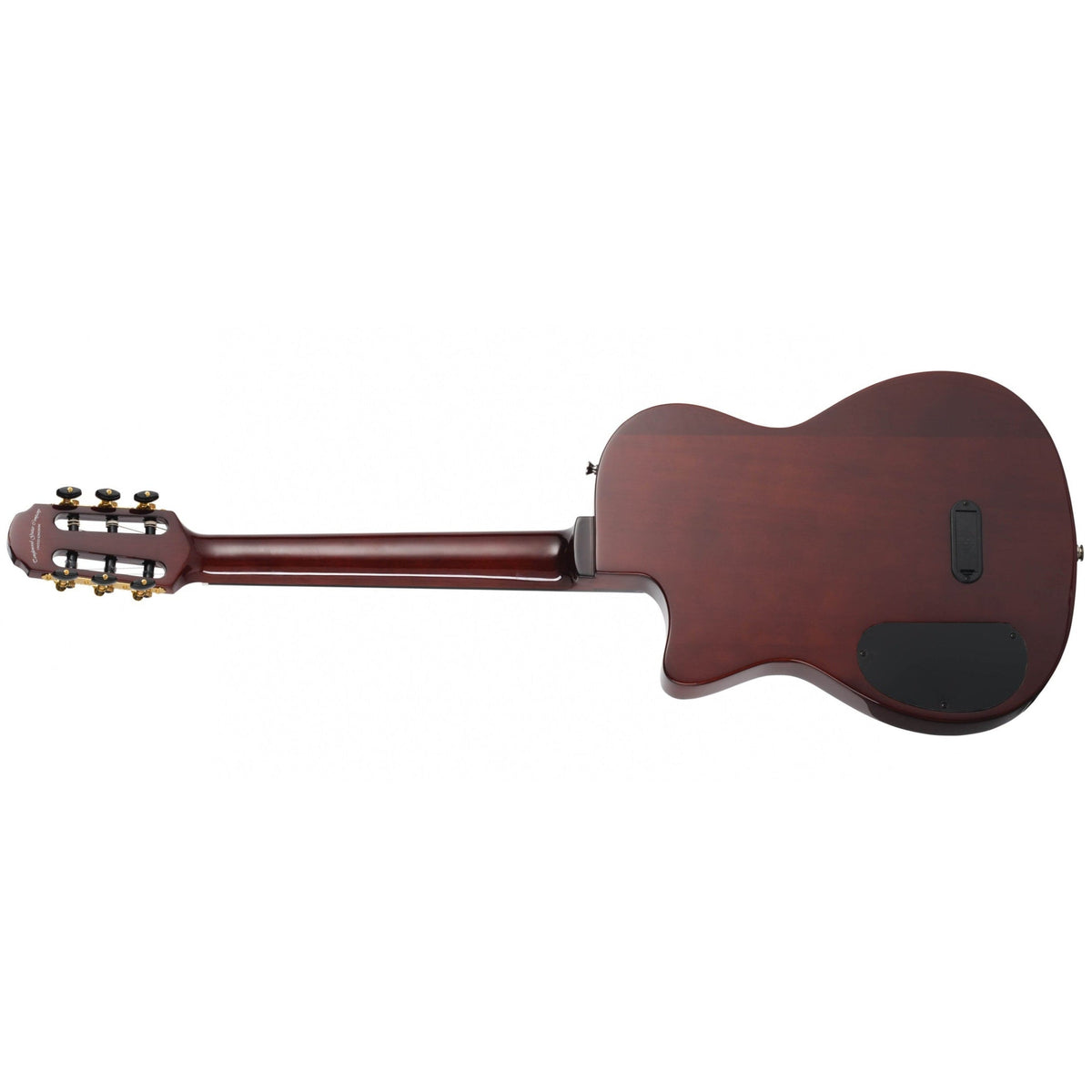 Tanglewood Thinline Electro Acoustic Classical Guitar - Black EMDC8BK