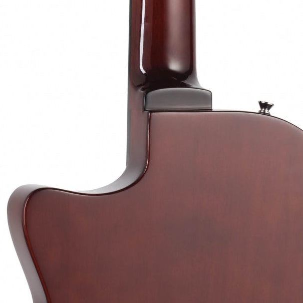 Tanglewood Thinline Electro Acoustic Classical Guitar - Black EMDC8BK