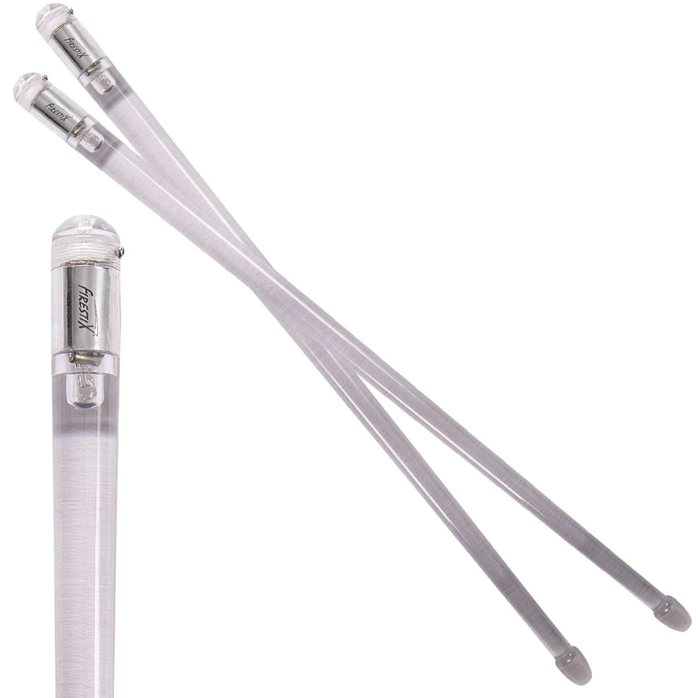 Light Up FireStix Drumsticks In Radiant Red