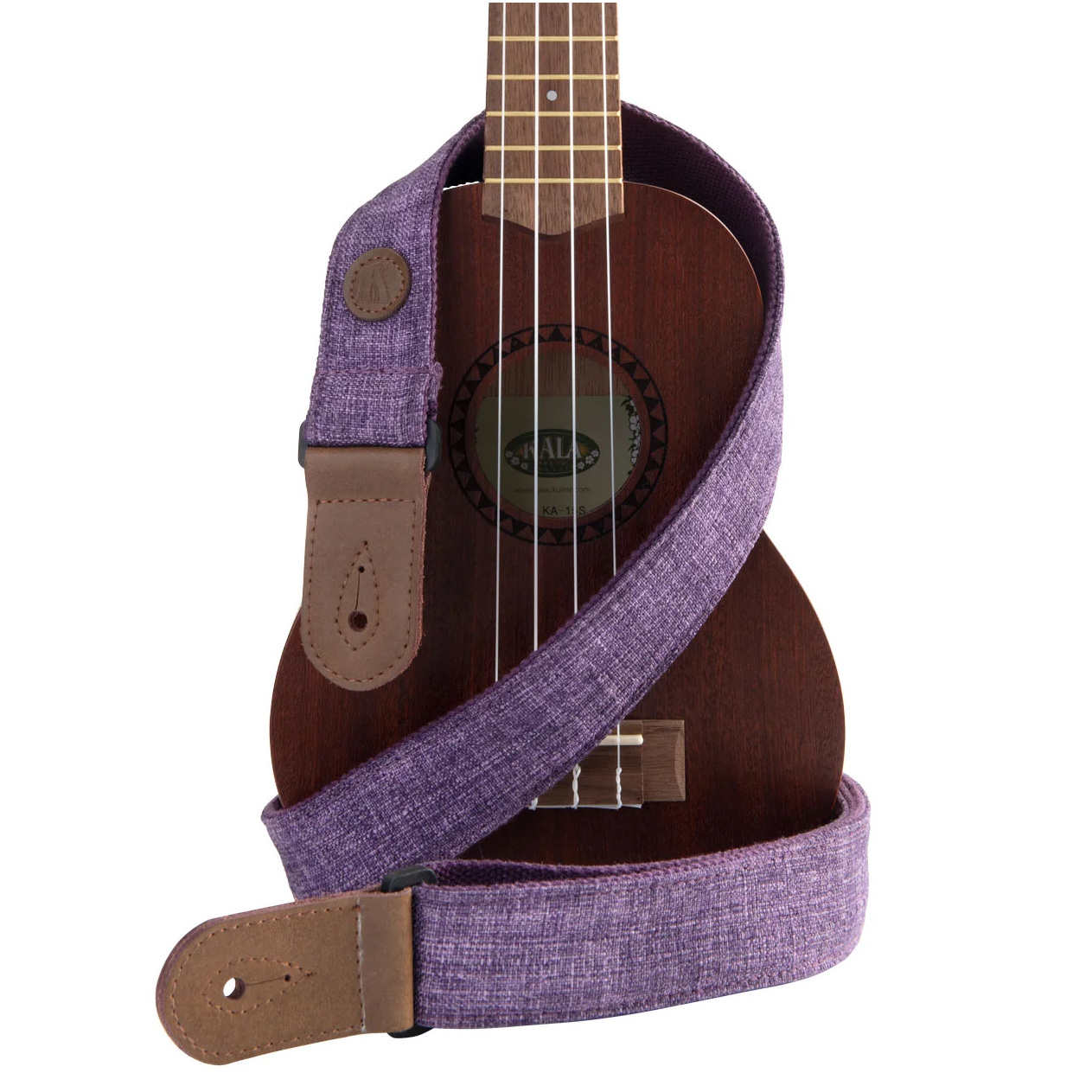 Kala Brand Sonoma Coast Deluxe Ukulele Strap - Purple