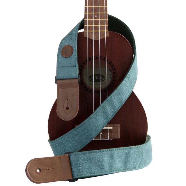 Kala Brand Sonoma Coast Deluxe Ukulele Strap - Turquoise