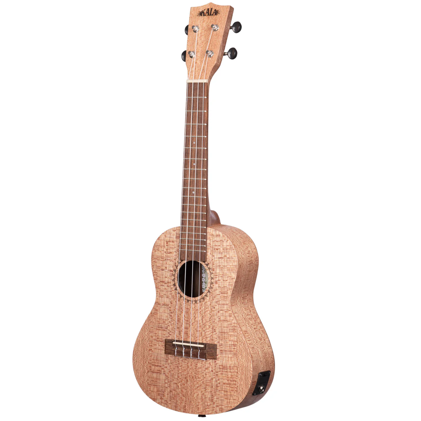Kala Burled Meranti Concert Electro Ukulele - KA-20CE