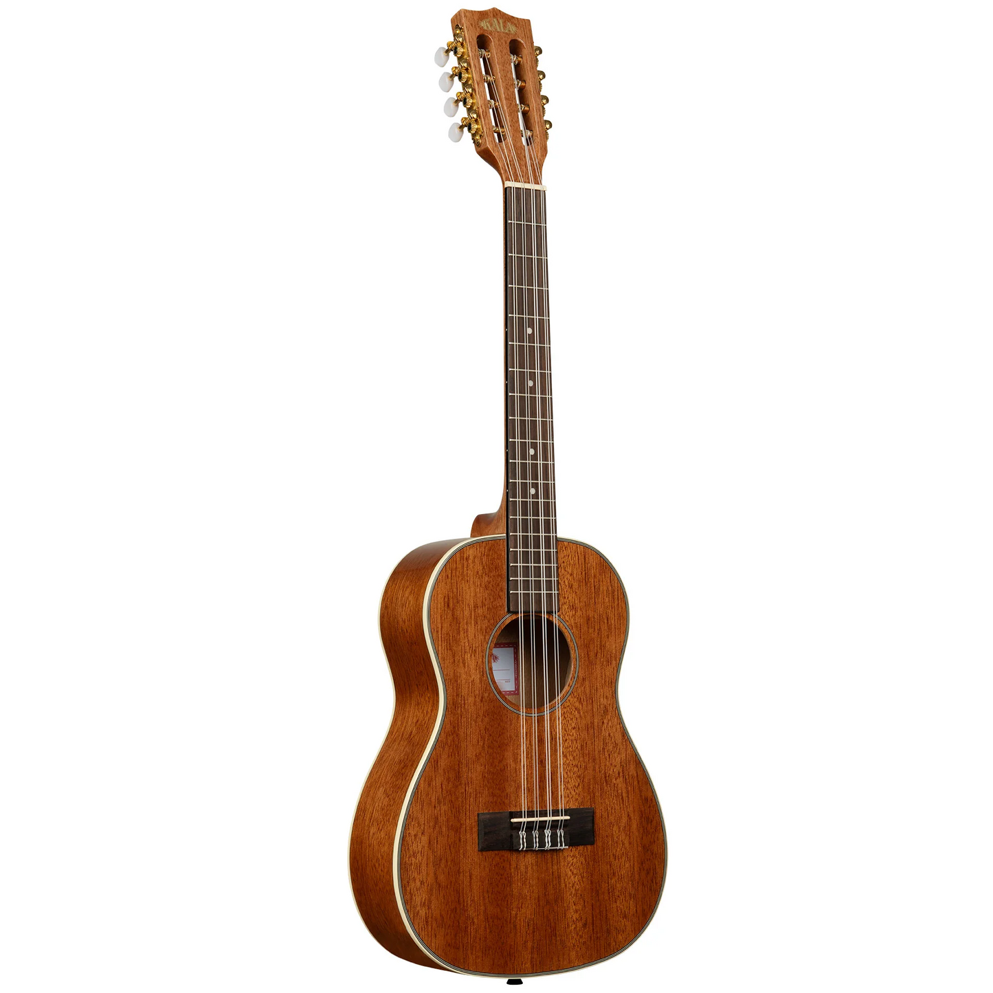 Kala Brand Gloss Mahogany Baritone 8-String Ukulele KA-BG8
