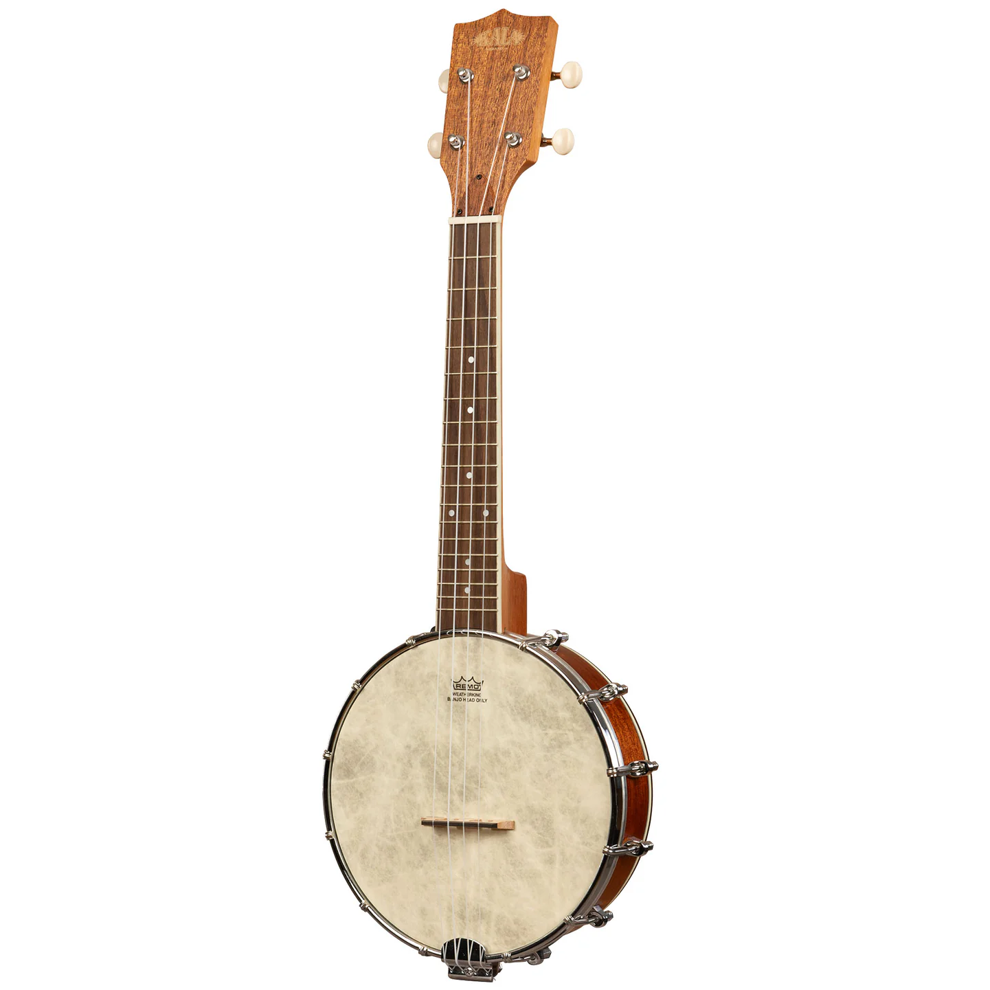 Kala Brand Concert Banjo Ukulele Banjolele & Gig Bag - Natural Mahogany