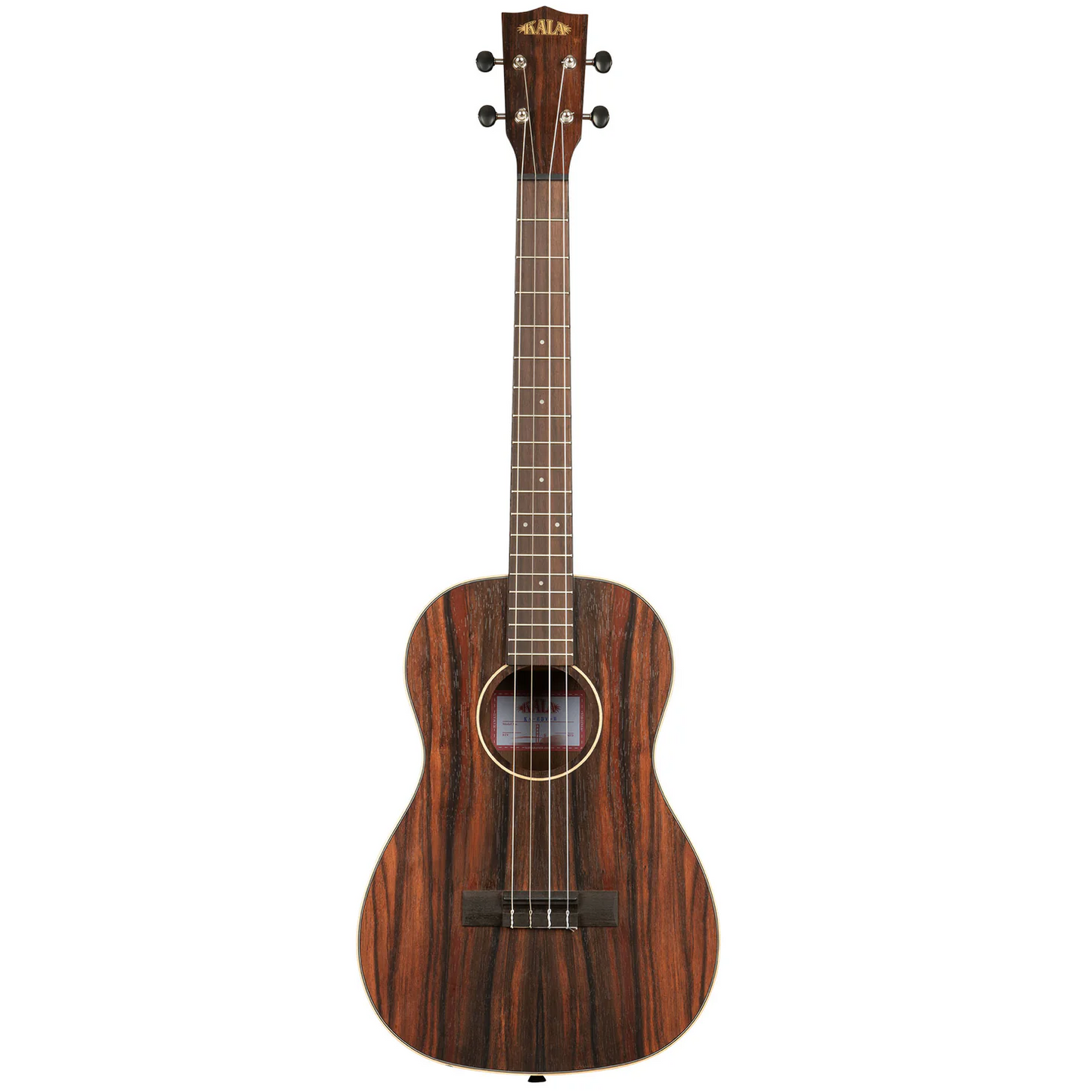 Kala Baritone Ukulele Striped Ebony KA-EBY-B