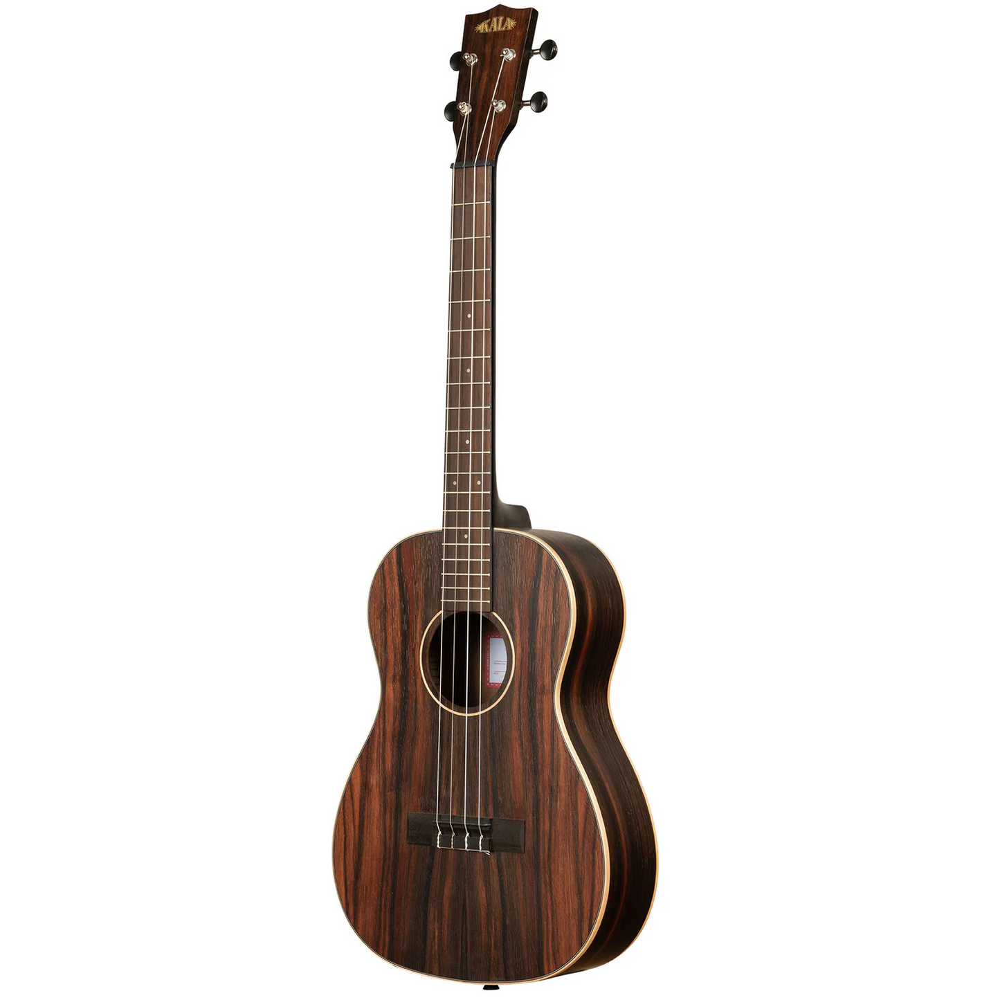 Kala Baritone Ukulele Striped Ebony KA-EBY-B