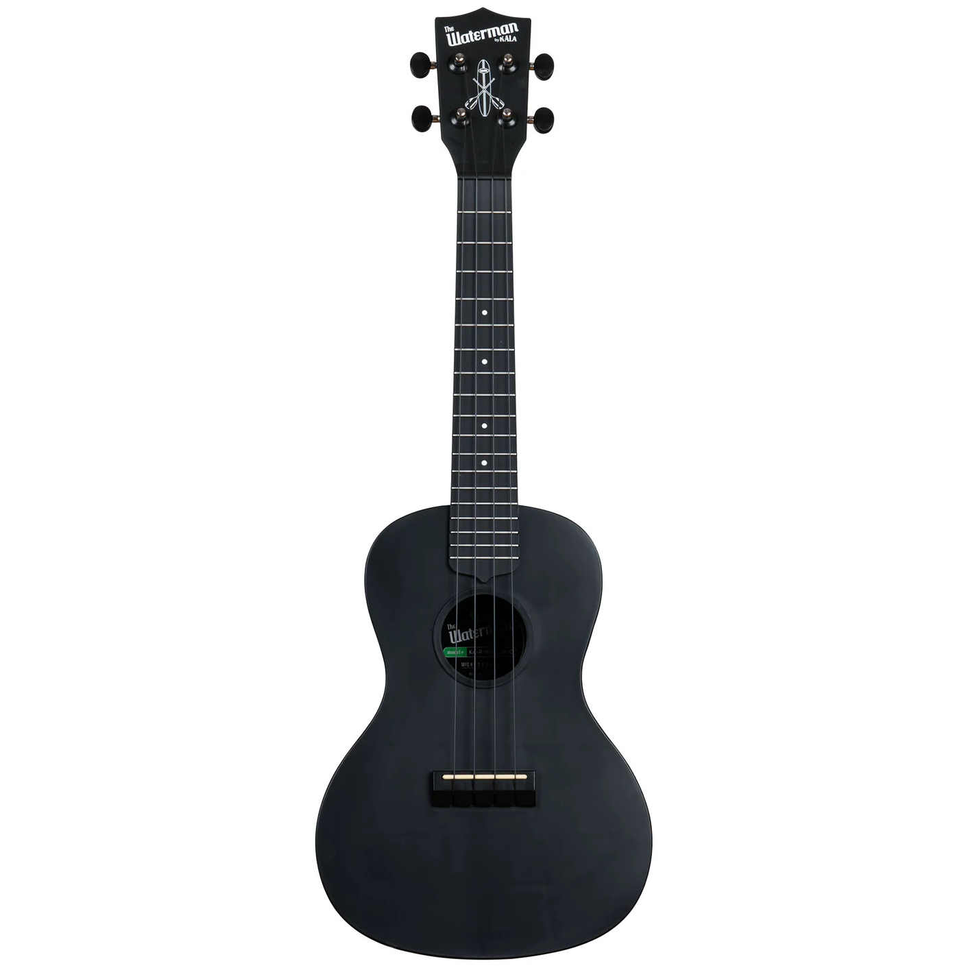 Kala Waterman Concert Ukulele Black Sand