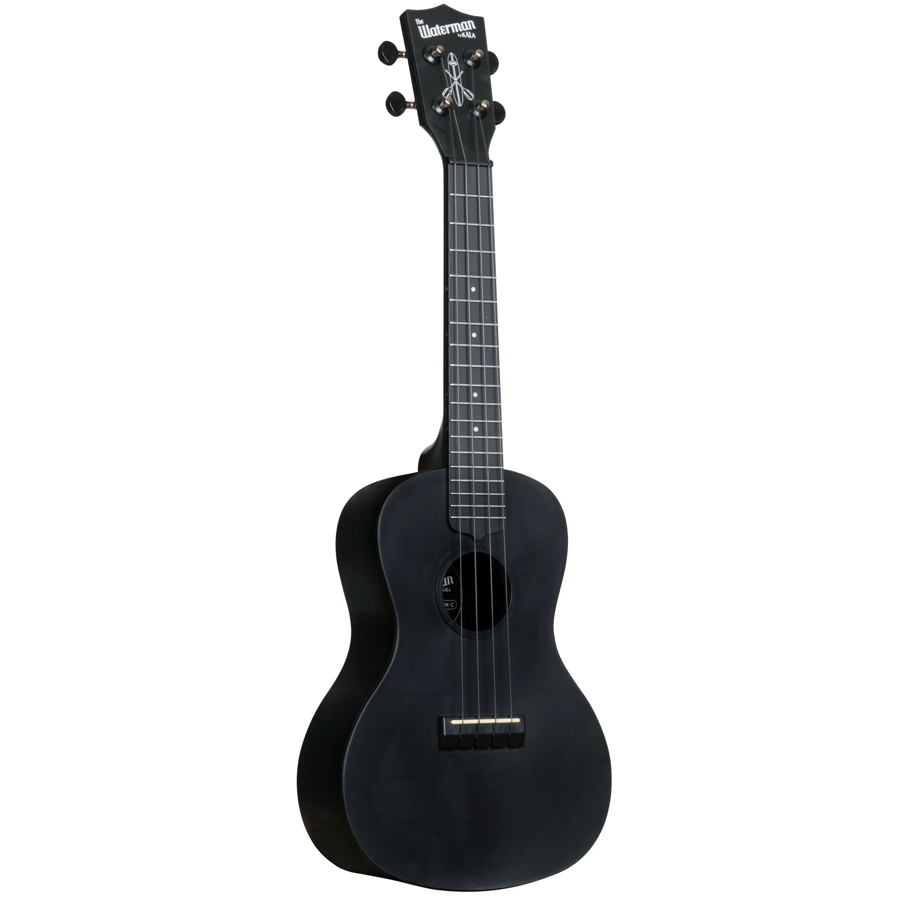 Kala Waterman Concert Ukulele Black Sand