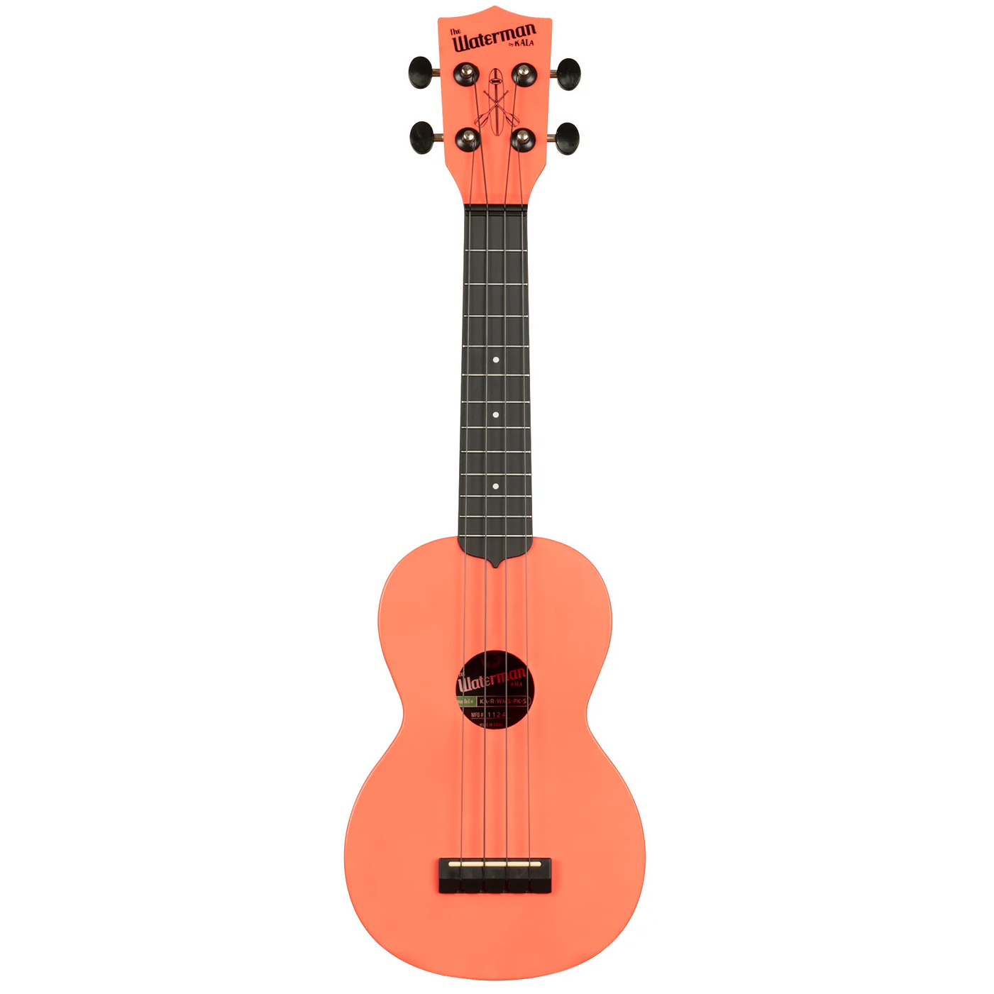 Kala Waterman Soprano Ukulele - Pink Dusk