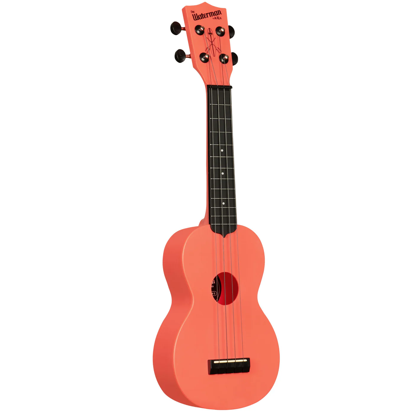 Kala Waterman Soprano Ukulele - Pink Dusk