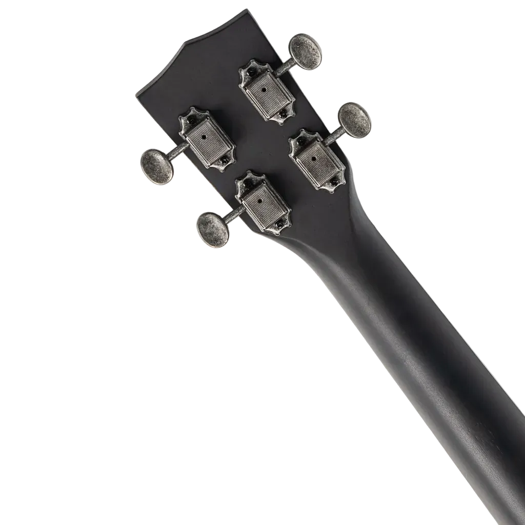 Kala Brand Brushed Nickel Tenor Resonator Ukulele with Gig Bag