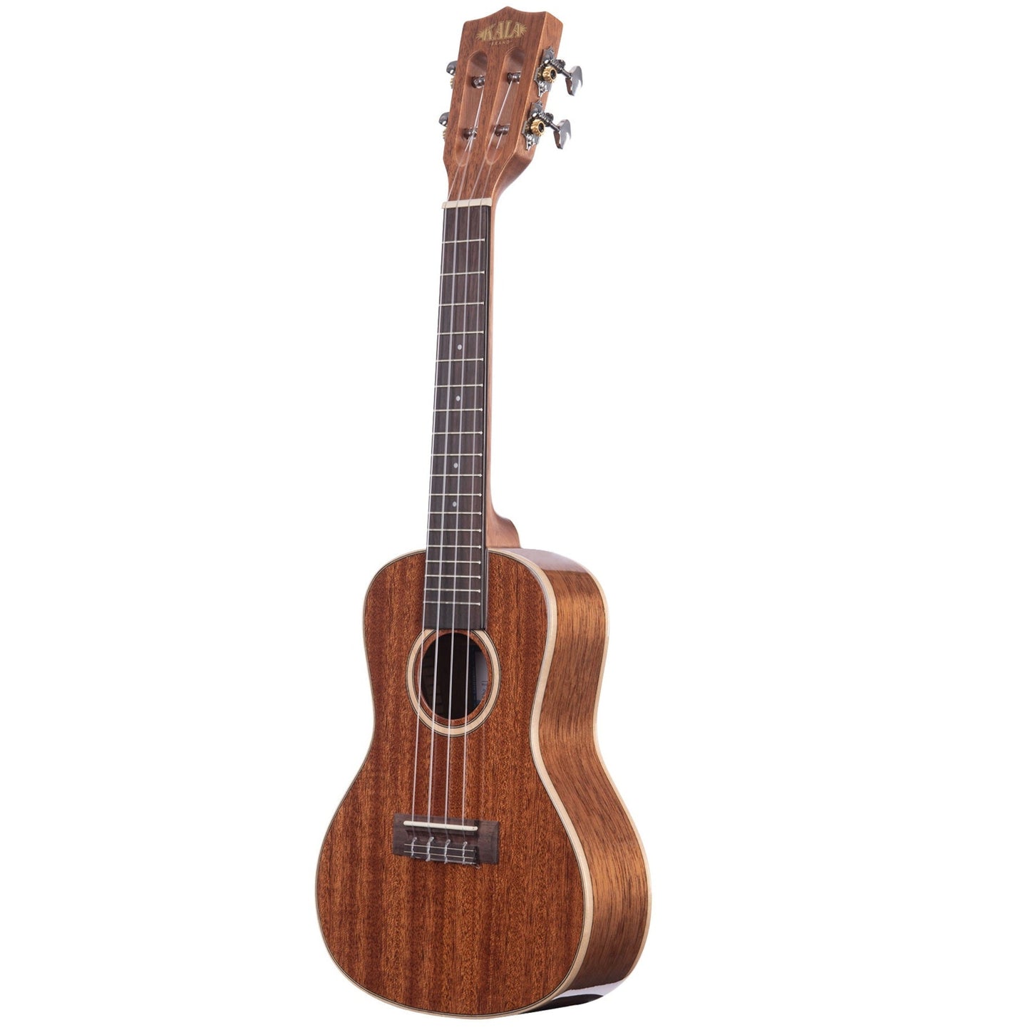 Kala Brand Solid Mahogany Concert Ukulele With Gloss Finish