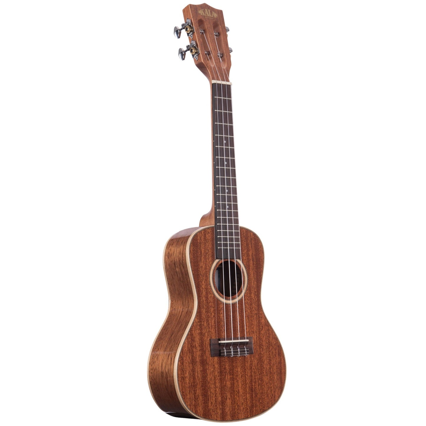 Kala Brand Solid Mahogany Concert Ukulele With Gloss Finish