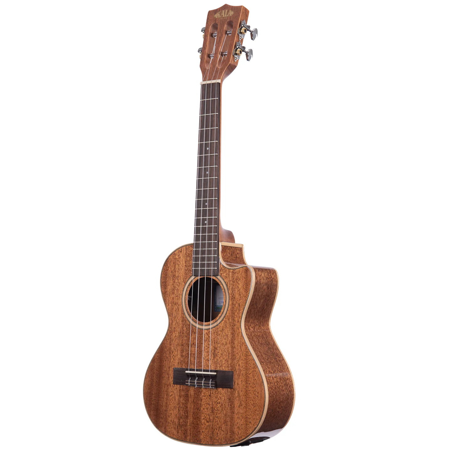 Kala Brand Solid Mahogany Tenor Electro Cutaway Ukulele KA-SMH-TG-CE