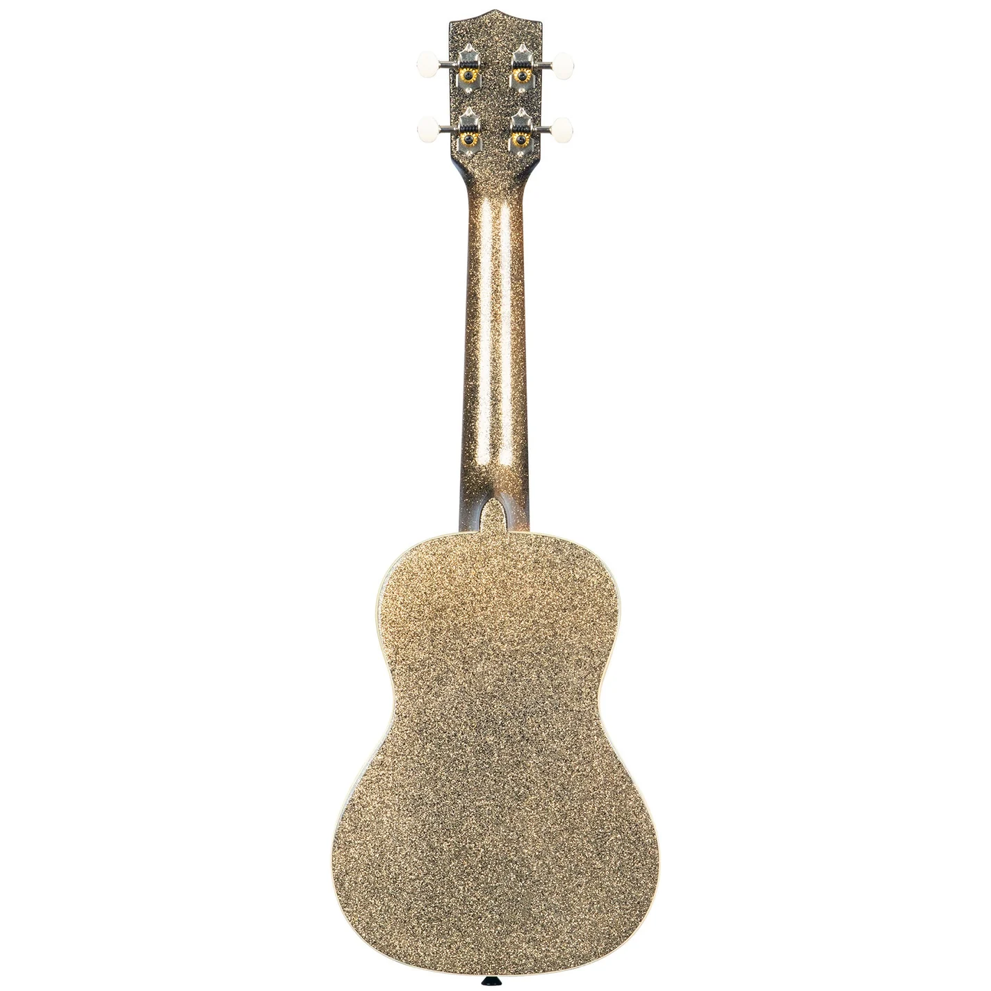 Kala Brand Star Dust Gold Sparkle Concert Ukulele KA-SPRK-GOLD