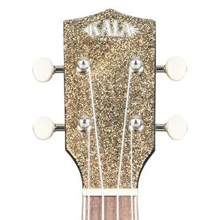 Kala Brand Star Dust Gold Sparkle Concert Ukulele - KA-SPRK-GOLD