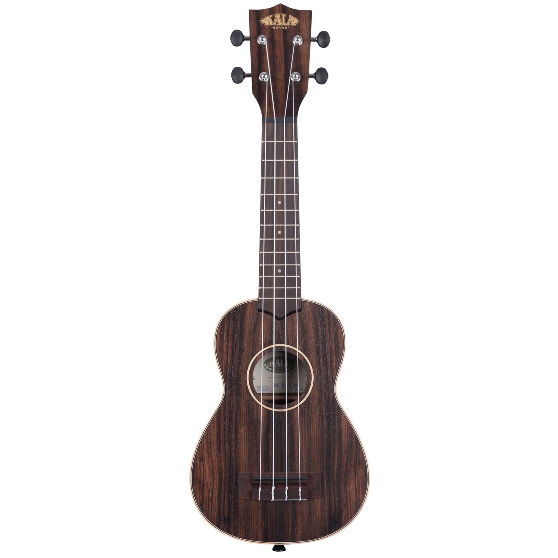 Kala Brand Soprano Ukulele In Striped Ebony